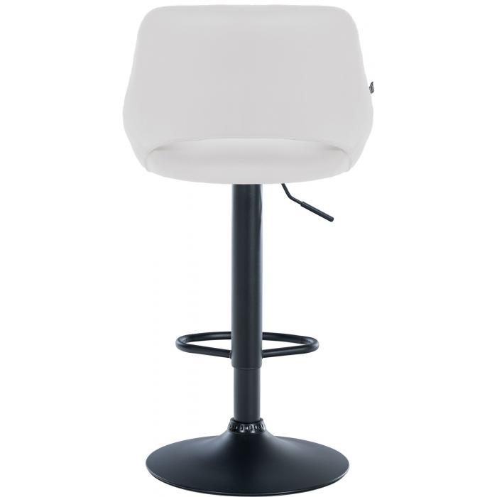 2er Set Barhocker HLO-CP277 Kunstleder B ~ wei