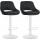 2er Set Barhocker HLO-CP277 Kunstleder W ~ schwarz 2er Set Barhocker HLO-CP277 Kunstleder W ~ schwarz