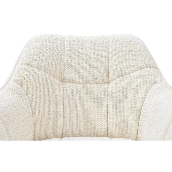Esszimmerstuhl HLO-CP114 Stoff ~ creme