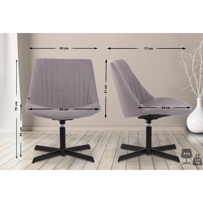 Lounger HLO-CP100 ~ grau