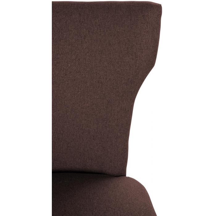 Esszimmerstuhl HLO-CP98 Stoff antik-dunkel ~ braun