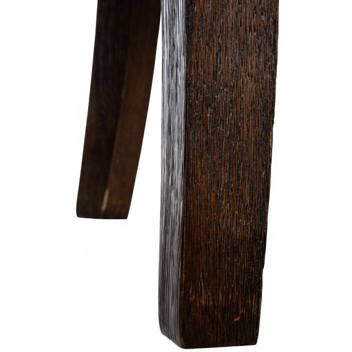 Esszimmerstuhl HLO-CP98 Stoff antik-dunkel ~ braun