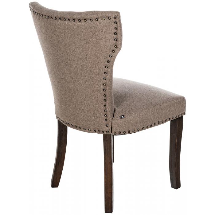 Esszimmerstuhl HLO-CP98 Stoff antik-dunkel ~ taupe