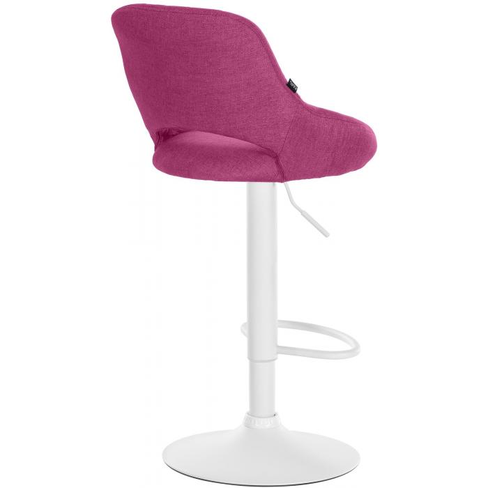 Barhocker HLO-CP279 Stoff wei ~ lila