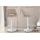 Barhocker HLO-CP279 Stoff wei ~ taupe