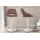 Barhocker HLO-CP279 Stoff wei ~ braun