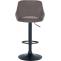Barhocker HLO-CP279 Stoff schwarz ~ dunkelgrau