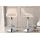 Barhocker HLO-CP279 Stoff chrom ~ creme