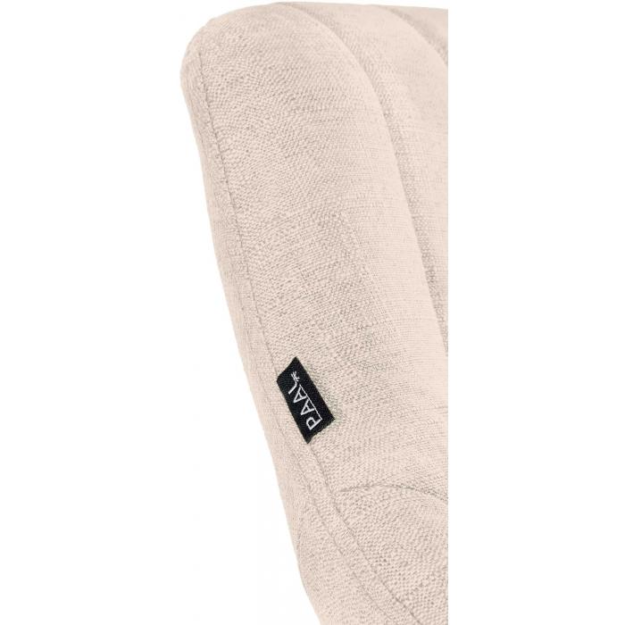 Barhocker HLO-CP279 Stoff chrom ~ creme