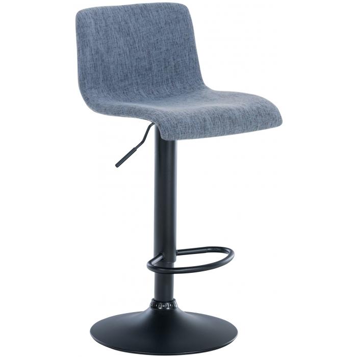 Barhocker HLO-CP20 Stoff B ~ blau