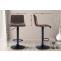 Barhocker HLO-CP20 Stoff B ~ braun
