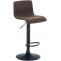Barhocker HLO-CP20 Stoff B ~ braun