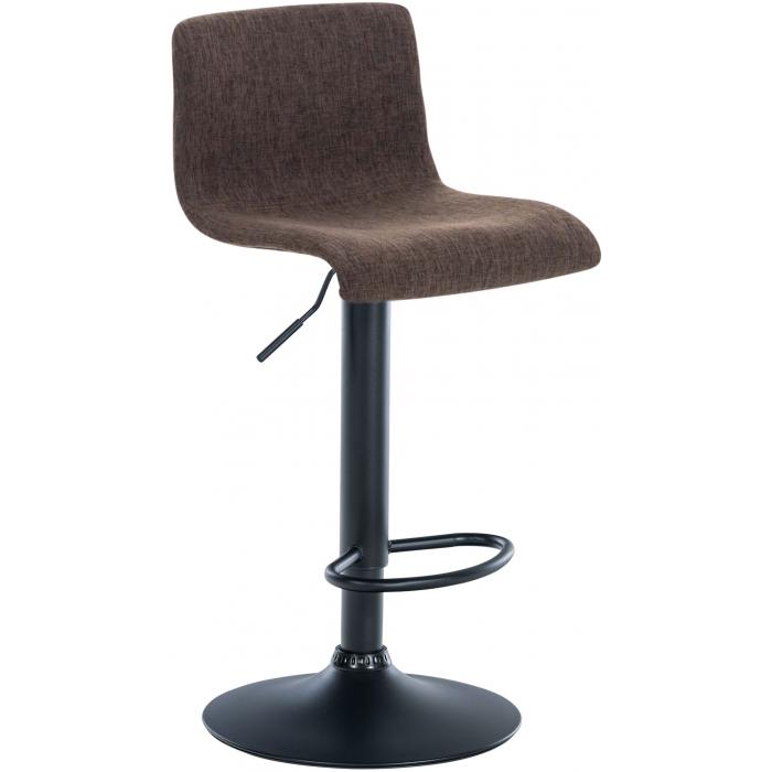 Barhocker HLO-CP20 Stoff B ~ braun
