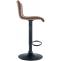 Barhocker HLO-CP20 Stoff B ~ braun