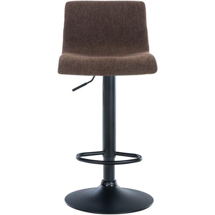 Barhocker HLO-CP20 Stoff B ~ braun