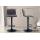 Barhocker HLO-CP20 Stoff B ~ dunkelgrau