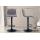 Barhocker HLO-CP20 Stoff B ~ hellgrau