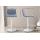 Barhocker HLO-CP20 Stoff W ~ blau