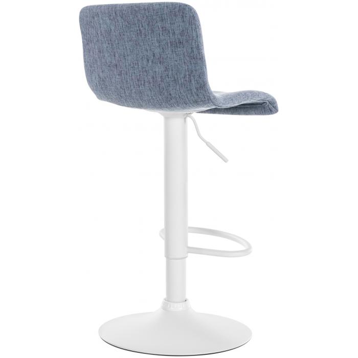 Barhocker HLO-CP20 Stoff W ~ blau