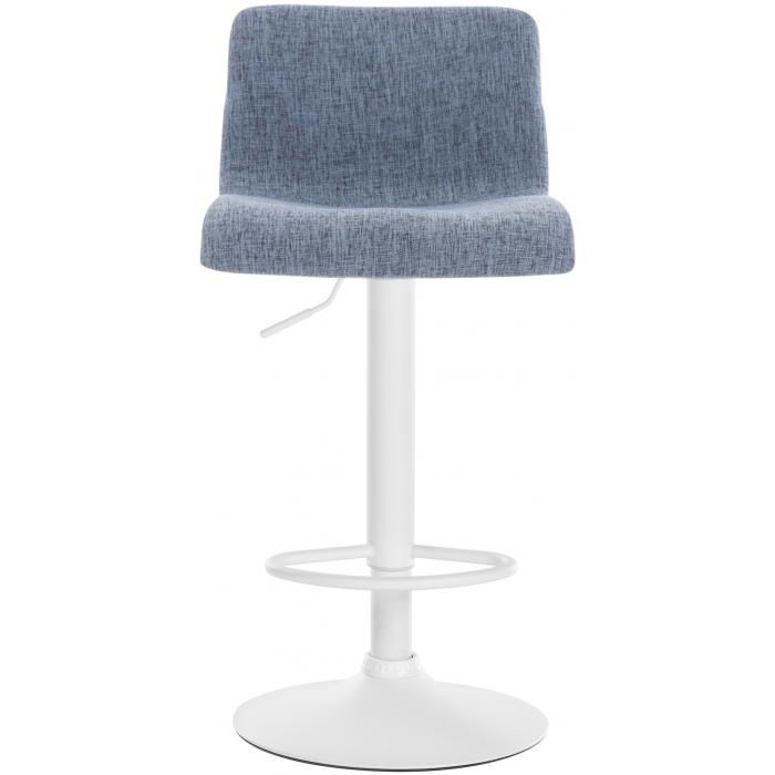 Barhocker HLO-CP20 Stoff W ~ blau