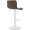 Barhocker HLO-CP20 Stoff W ~ braun