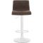 Barhocker HLO-CP20 Stoff W ~ braun