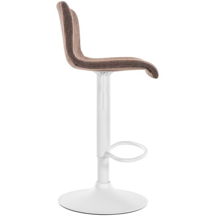 Barhocker HLO-CP20 Stoff W ~ braun