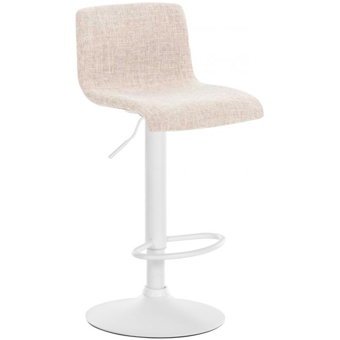 Barhocker HLO-CP20 Stoff W ~ creme