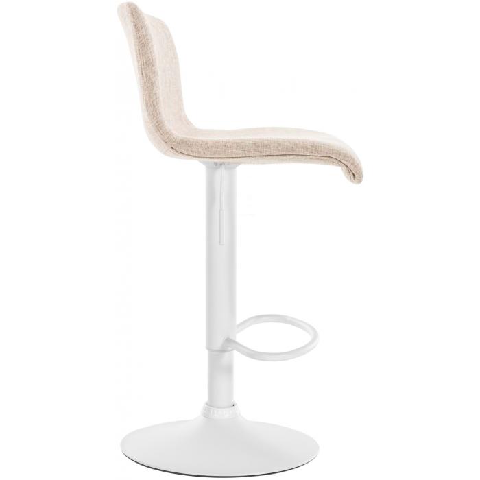 Barhocker HLO-CP20 Stoff W ~ creme