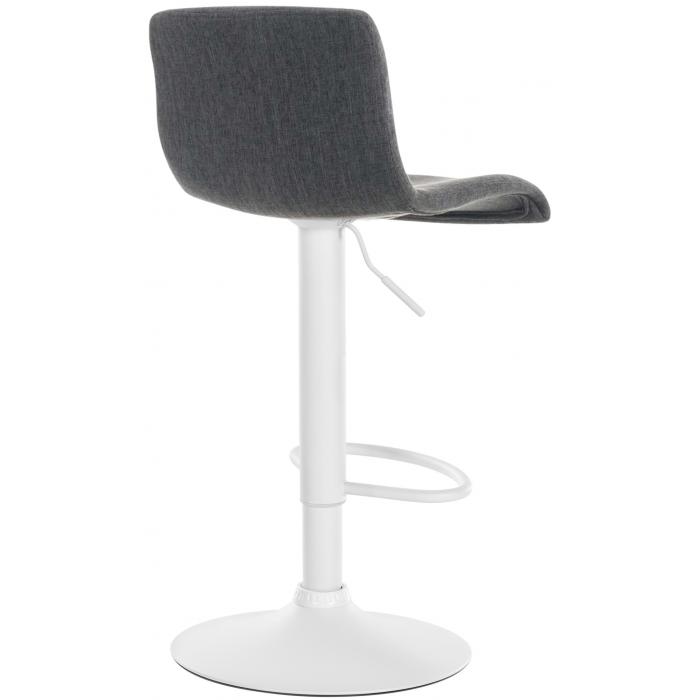 Barhocker HLO-CP20 Stoff W ~ dunkelgrau