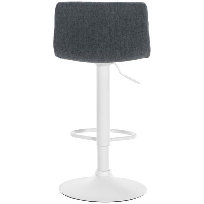Barhocker HLO-CP20 Stoff W ~ dunkelgrau