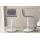 Barhocker HLO-CP20 Stoff W ~ hellgrau