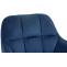 Barhocker HLO-CP329 Samt wei ~ blau