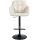Barhocker HLO-CP328 Kunstleder schwarz ~ creme
