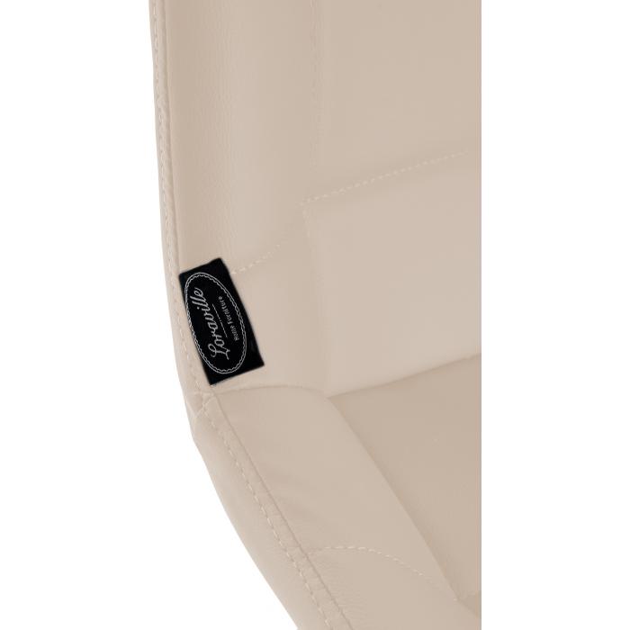 Barhocker HLO-CP335 Kunstleder ~ creme