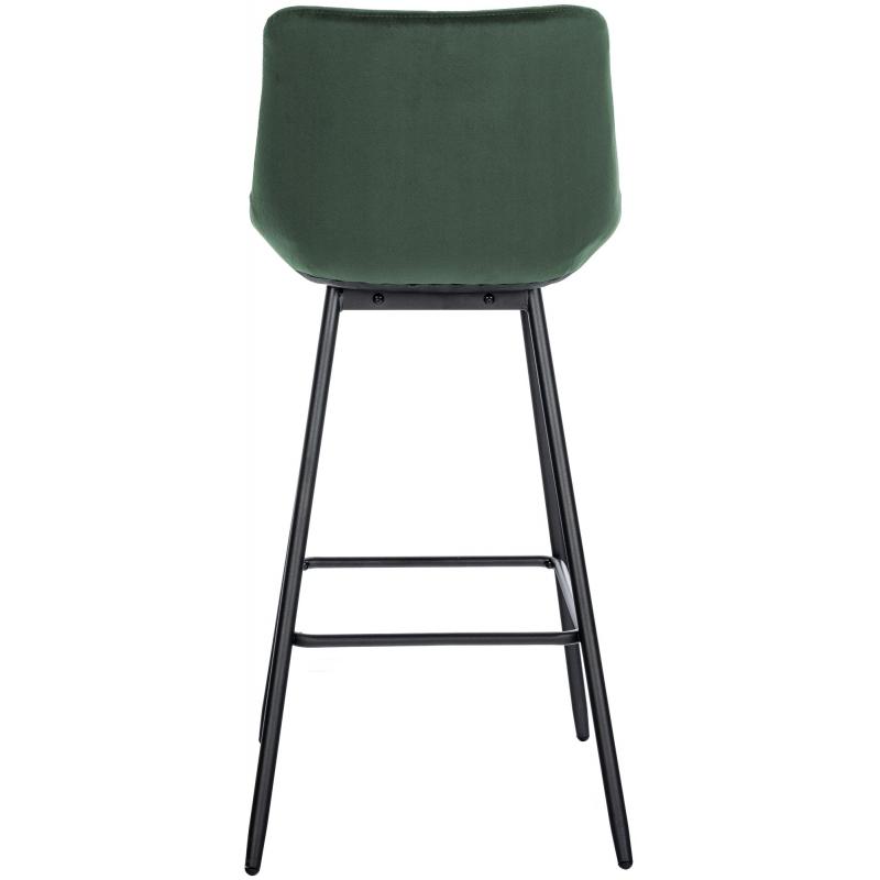 Barhocker HLO-CP336 Samt ~ dunkelgrn