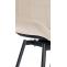 Barhocker HLO-CP335 Schwenkbar Kunstleder ~ creme