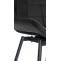 Barhocker HLO-CP335 Schwenkbar Kunstleder ~ schwarz