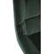 Barhocker HLO-CP336 Schwenkbar Samt ~ dunkelgrn