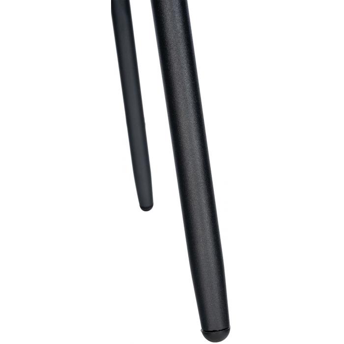 Barhocker HLO-CP336 Schwenkbar Samt ~ braun