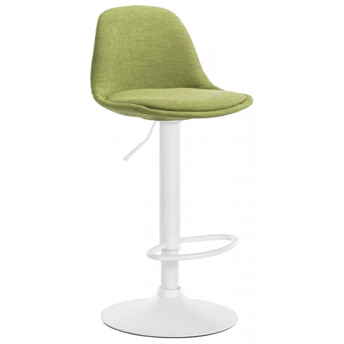 Barhocker HLO-CP24 Stoff wei ~ grn