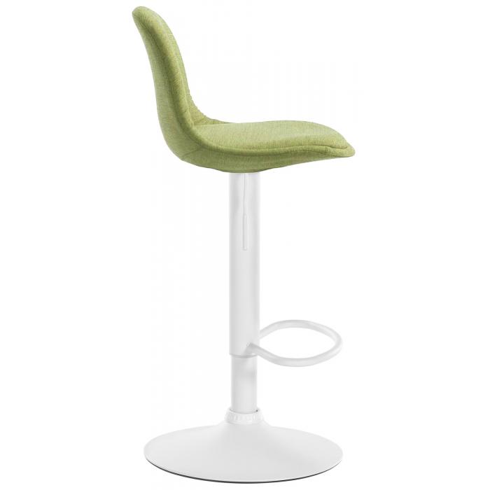 Barhocker HLO-CP24 Stoff wei ~ grn