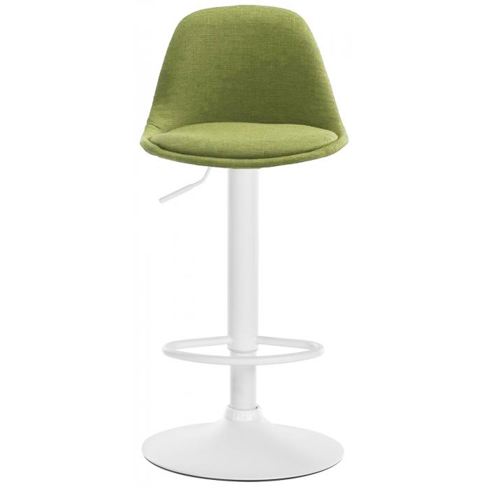 Barhocker HLO-CP24 Stoff wei ~ grn