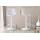 Barhocker HLO-CP24 Kunstleder wei ~ wei