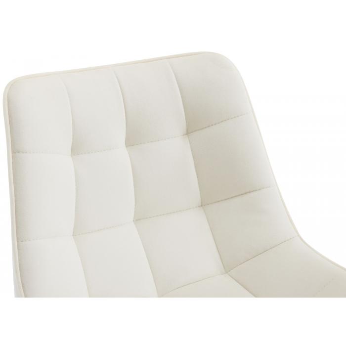 Barhocker HLO-CP249 Samt ~ creme