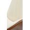 2er Set Barhocker HLO-CP285 Kunstleder ~ walnuss/creme