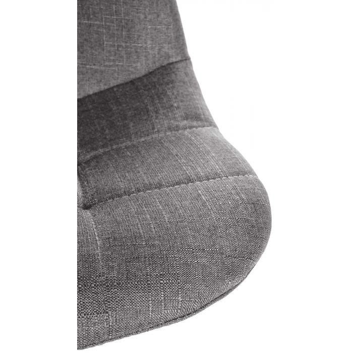Barhocker HLO-CP317 Stoff B ~ grau