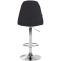 Barhocker HLO-CP317 Stoff C ~ schwarz