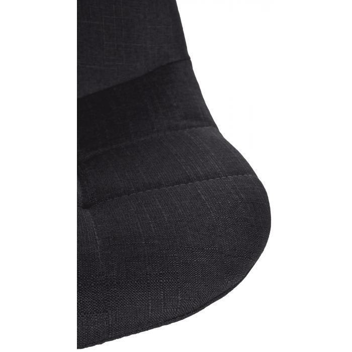Barhocker HLO-CP317 Stoff C ~ schwarz