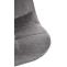 Barhocker HLO-CP317 Stoff W ~ grau